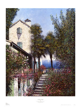 At Saint Tropez Print At Saint Tropez Print
