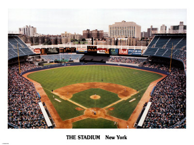 Yankee Stadium Print Yankee Stadium Print