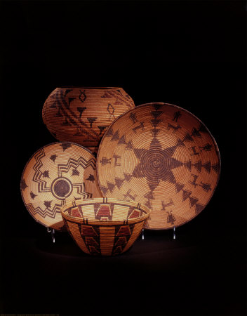 American Indian Baskets I Print American Indian Baskets I Print