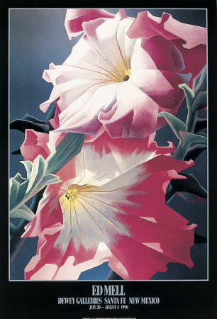 Two Petunias Print Two Petunias Print