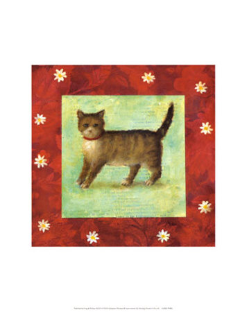 Cat Standing Print Cat Standing Print