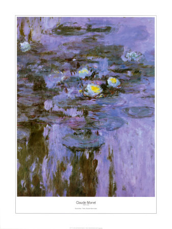 Waterlilies Print Waterlilies Print