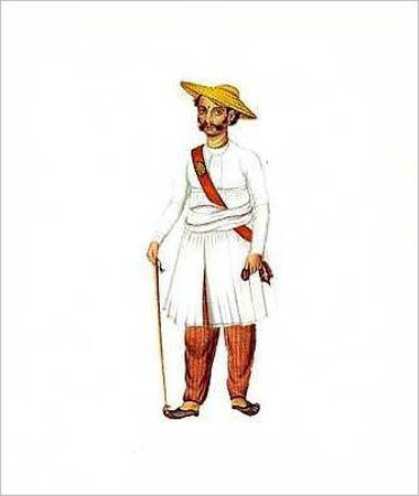 Indian Costumes Print Indian Costumes Print