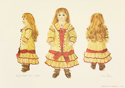 Doll Studies Print Doll Studies Print