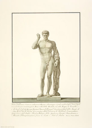 Roman Statues Print Roman Statues Print
