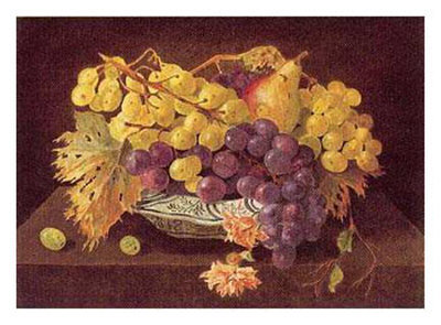 Tuscan Fruit, Grapes Print Tuscan Fruit, Grapes Print