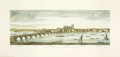 Thames River Views Print Thames River Views Print