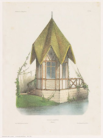 Garden Pavilions Print Garden Pavilions Print