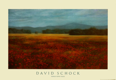 French Poppy Fields Print French Poppy Fields Print