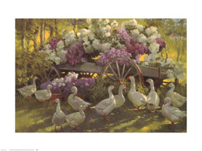 Afternoon Congregation Print Afternoon Congregation Print