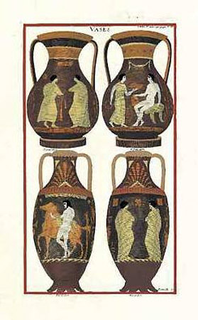 Greek Vases Print Greek Vases Print