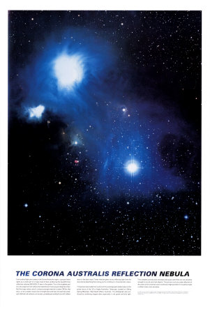 Corona Reflection Nebula Poster Corona Reflection Nebula Poster