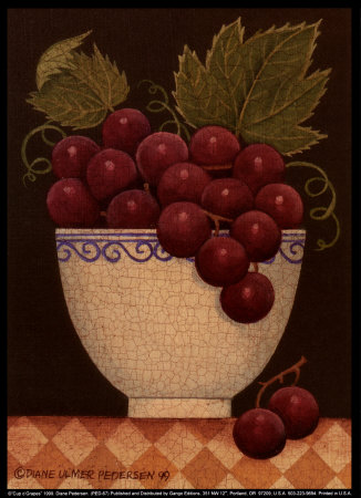 Cup o' Grapes Print Cup o' Grapes Print