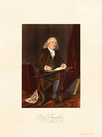 Ben Franklin Print Ben Franklin Print