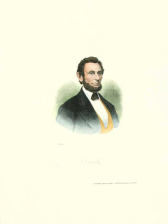 Abraham Lincoln Print Abraham Lincoln Print