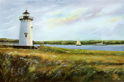 Lighthouse Scene Print Lighthouse Scene Print