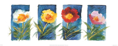 Floral Panel Print Floral Panel Print