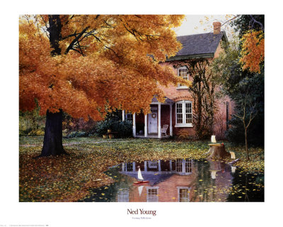 Evening Reflections Print by
