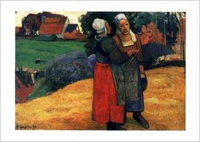 Breton Peasant Woman Print Breton Peasant Woman Print