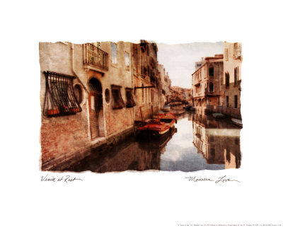 Venice at Rest Print Venice at Rest Print