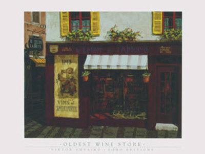 Oldest Wine Store Print Oldest Wine Store Print