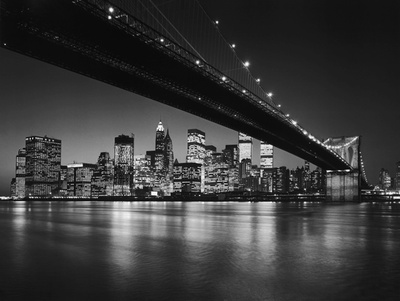 New York, New York, Manhattan Skyline Print New York, New York, Manhattan Skyline Print
