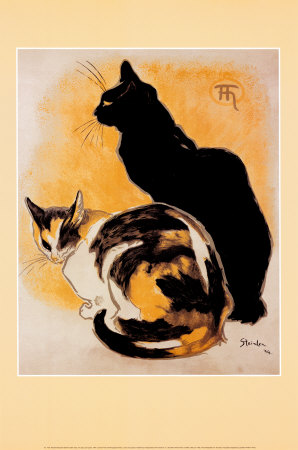 Two Cats Poster Two Cats Poster
