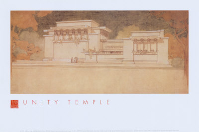 Unity Temple Print Unity Temple Print