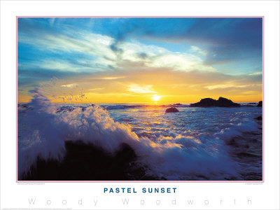 Pastel Sunset Print Pastel Sunset Print