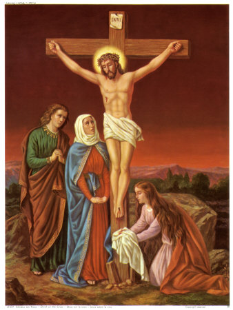 Christus am Kreuz Print Christus am Kreuz Print