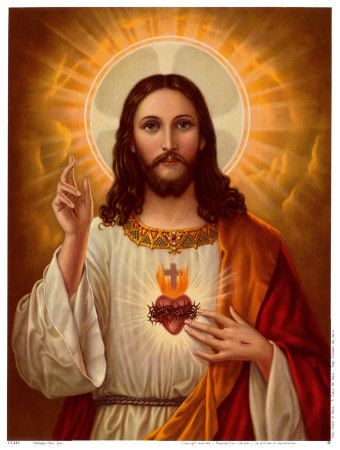 Sacred Heart of Jesus Print Sacred Heart of Jesus Print