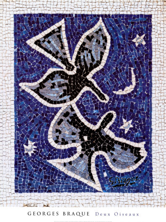 Deux Oiseaux Print Deux Oiseaux Print