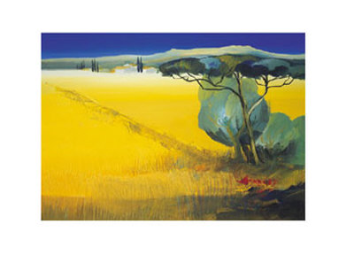 Tuscany Blue I Print Tuscany Blue I Print
