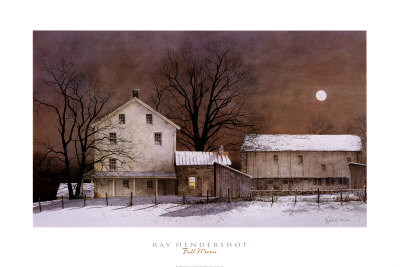 Full Moon Print Full Moon Print