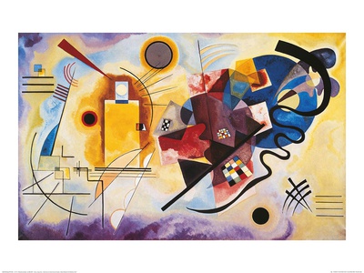 Yellow, Red and Blue, c.1925 Print Yellow, Red and Blue, c.1925 Print