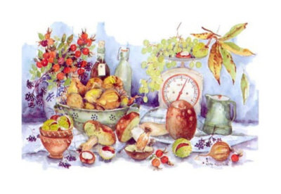 Autumn Fruits Print Autumn Fruits Print