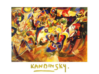 Study for Komposition VII Print Study for Komposition VII Print