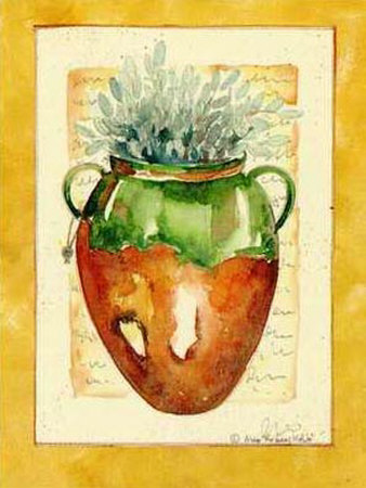 Brown Pot I Print Brown Pot I Print