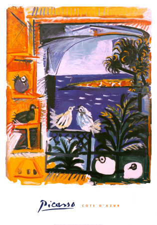 Les Pigeons, c.1957 Print Les Pigeons, c.1957 Print