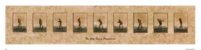 Golf Swing Print Golf Swing Print