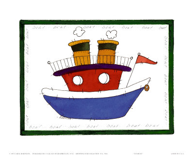 Boat Print Boat Print