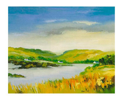 Idyllic IV Print Idyllic IV Print