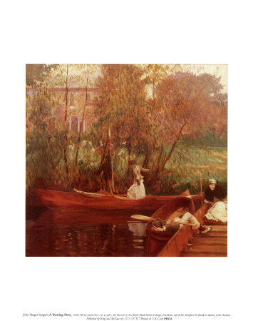 Boating Party Print Boating Party Print