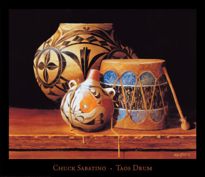 Taos Drum Print Taos Drum Print