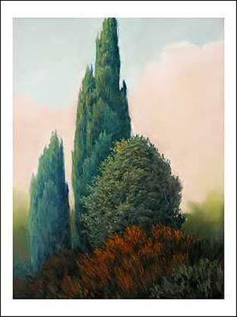 Tuscan Trees I Print Tuscan Trees I Print