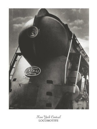 New York Central Locomotive Print New York Central Locomotive Print