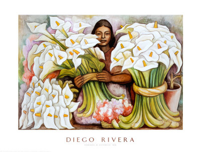Vendedora de Alcatraces Print Vendedora de Alcatraces Print