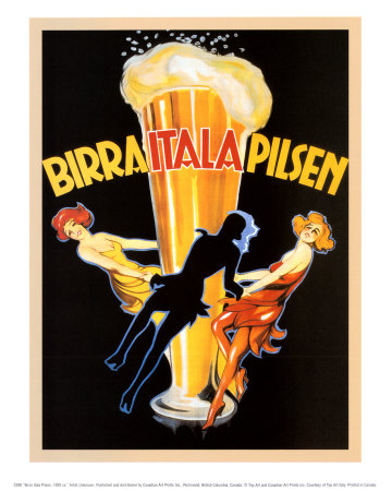 Birra Itala Pilsen, 1920 Print Birra Itala Pilsen, 1920 Print