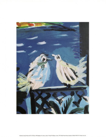 The Doves, 1957 (detail) Print The Doves, 1957 (detail) Print