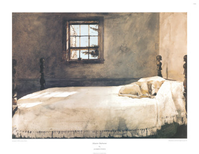Master Bedroom Pictures on Master Bedroom Print By Andrew Wyeth At Art Com